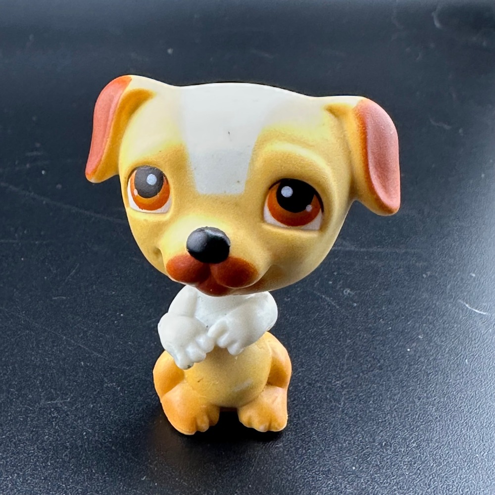 Hasbro Littlest Pet Shop LPS Dog AUTHENTIC 2 Jack Russell Terrier #40